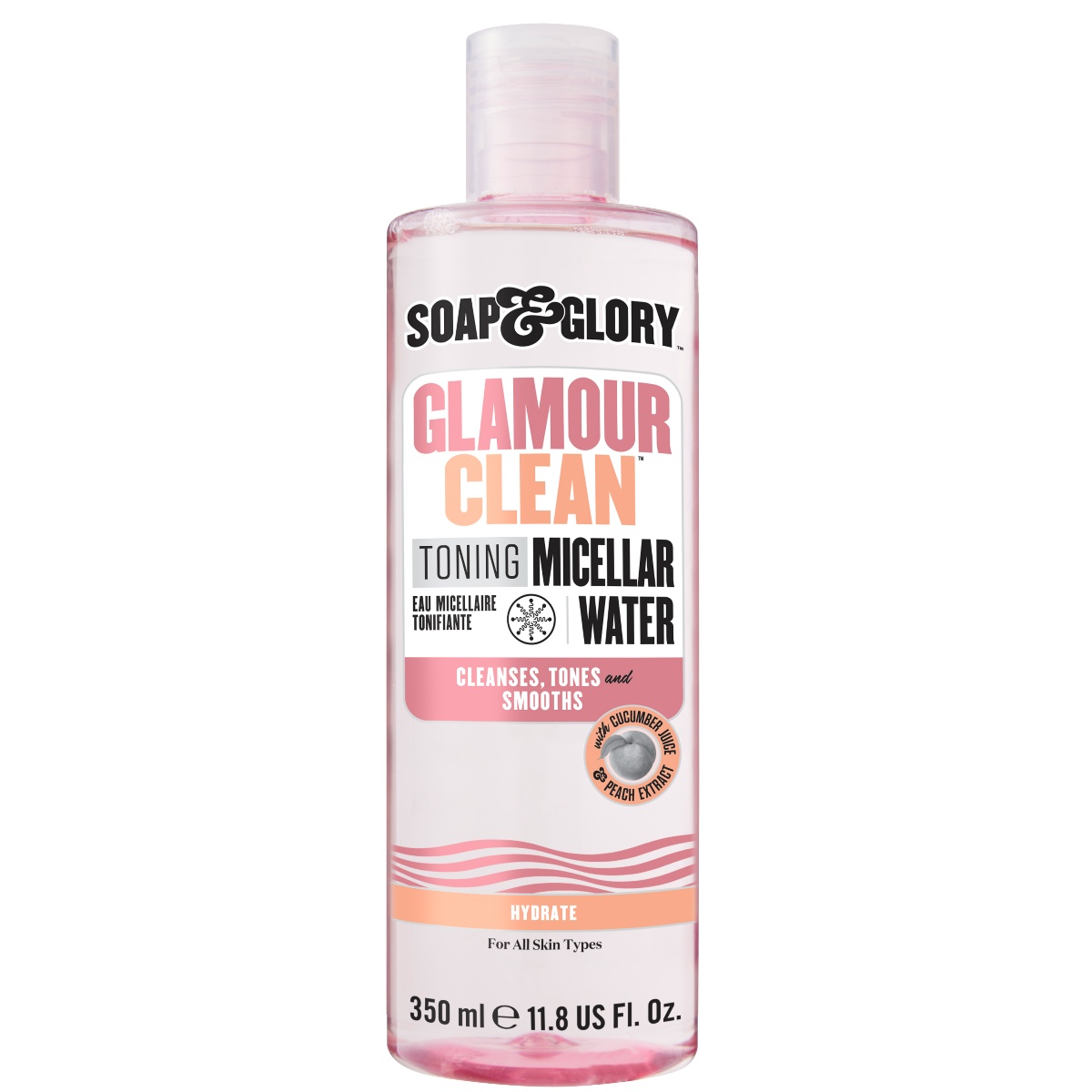 Glamour Clean Toning Micellar Water Makeup Remover