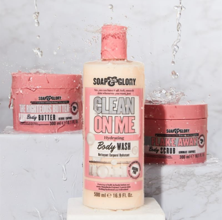Get the best bang for your beauty budget with Soap & Glory!