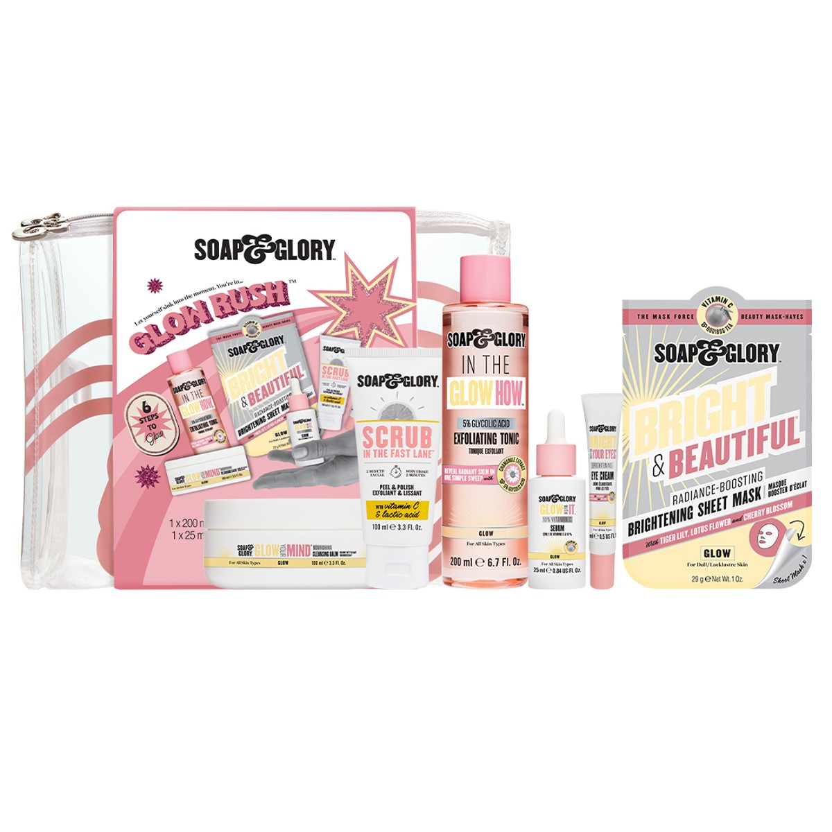Glow Rush Skincare Christmas Gift Beauty Products