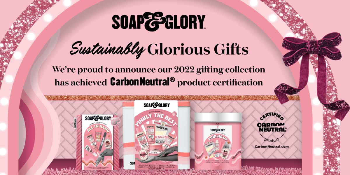 Soap and glory sustainability journey