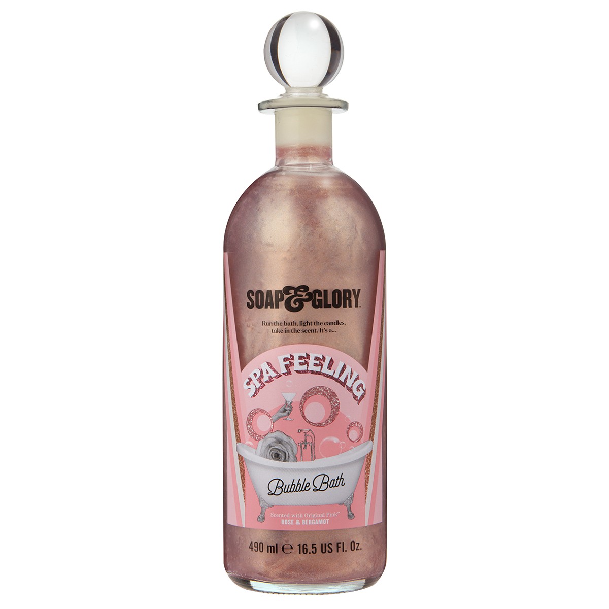 Soap and glory spa feeling bubble bath christmas gift