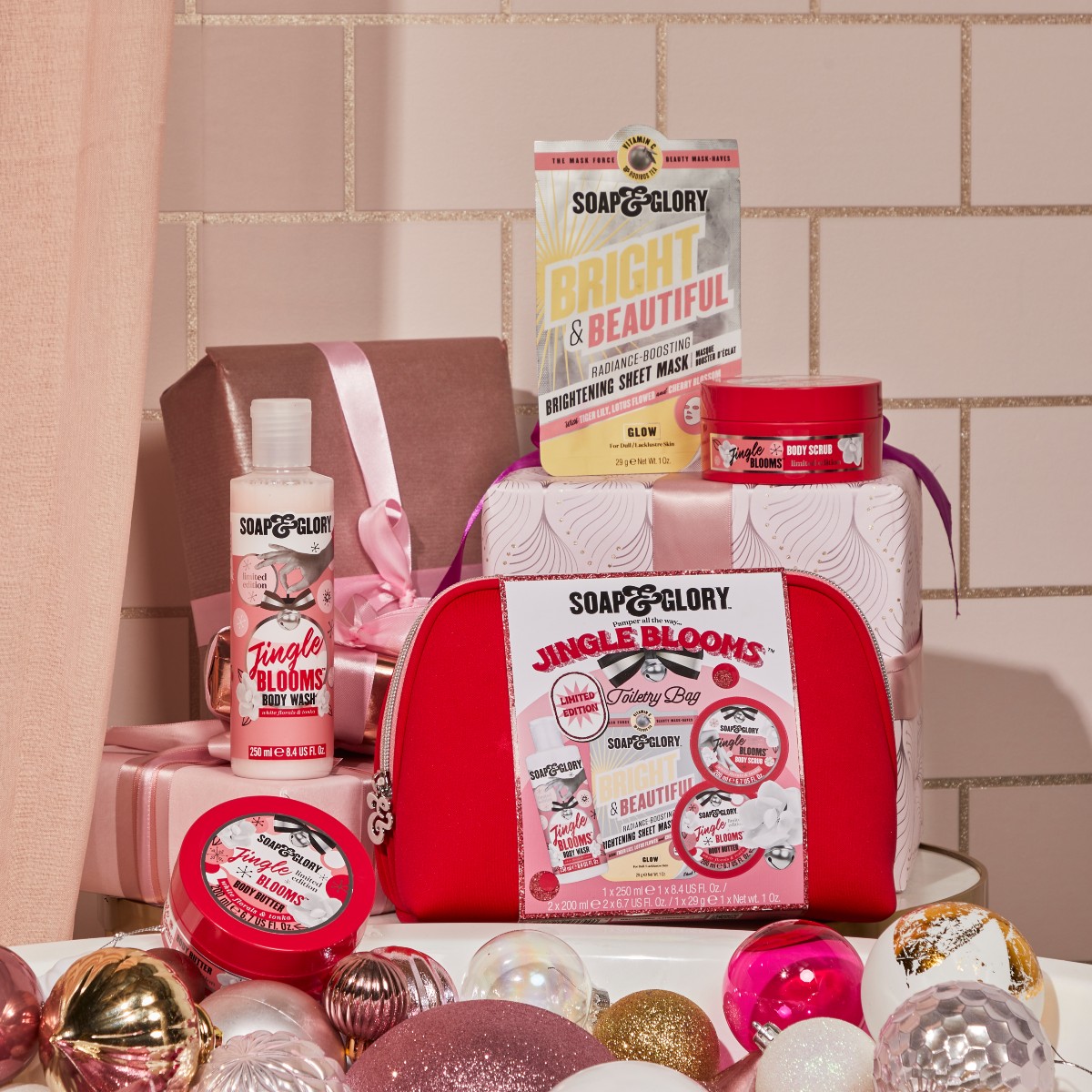 Soap and glory jingle blooms christmas gift