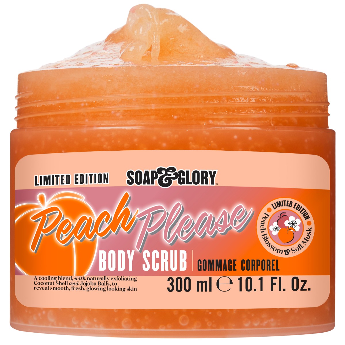 Peach Please Exfoliating Body Scrub