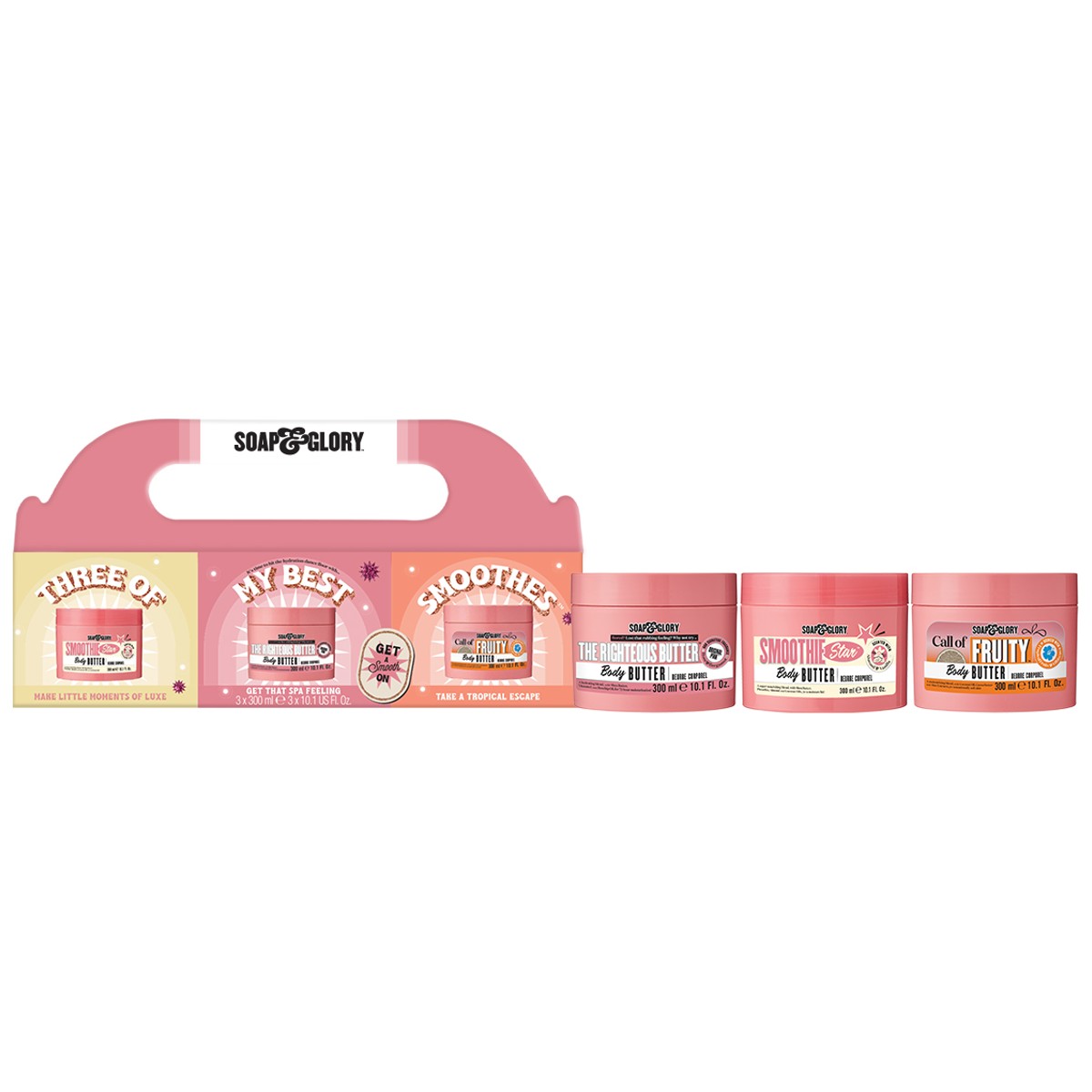 Soap and glory 3 for 2 sale