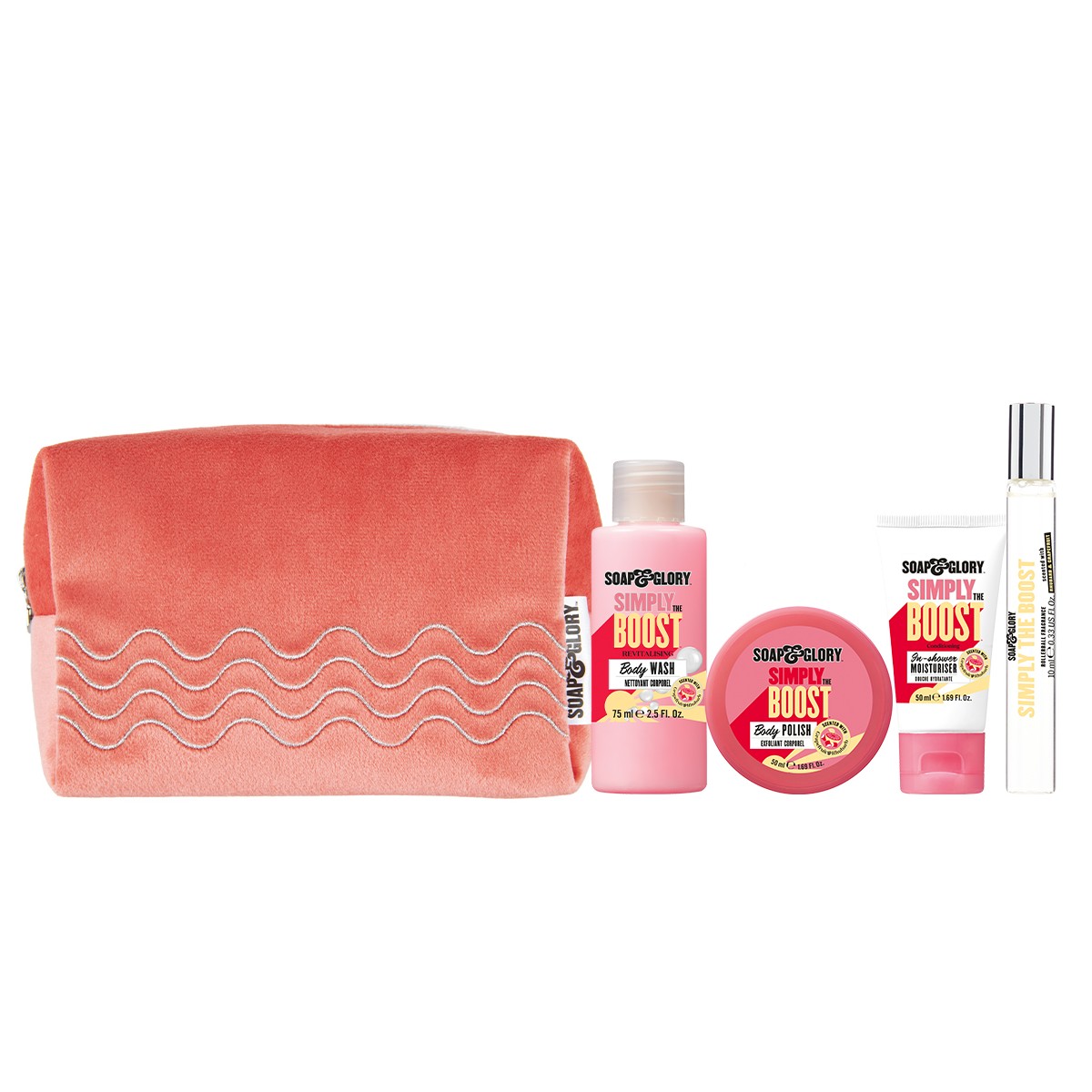 Wake Up Bright Simply The Boost Bodycare Collection Christmas Gift Set