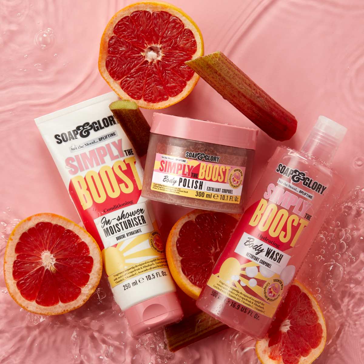 Soap and glory body spray top set